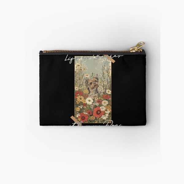 Item preview, Funny Brussels Griffon Life is Better Floral Cottagecore Mom Dad Kids designed and sold by rafaeltto.