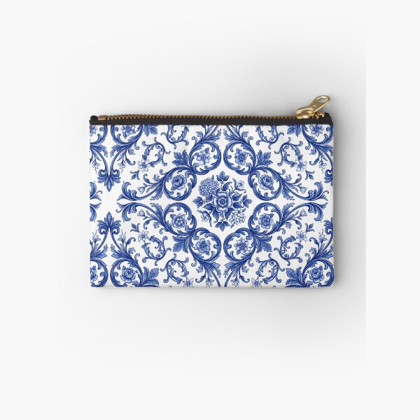 Item preview, Sophisticated Seamless Floral Scrollwork Ceramic Ornament designed and sold by SplashTastic.
