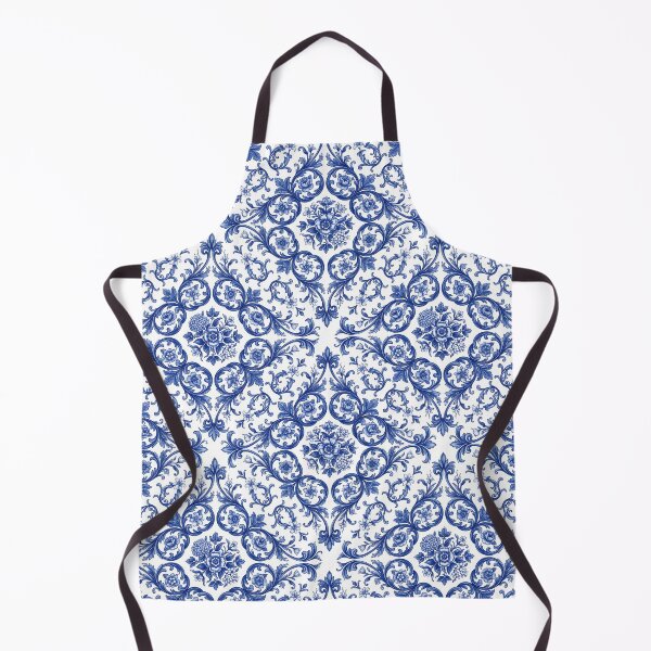 Item preview, Sophisticated Seamless Floral Scrollwork Ceramic Ornament designed and sold by SplashTastic.