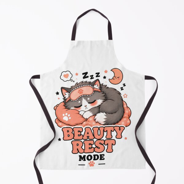 Item preview, Beauty Rest Mode Sleepy Cat designed and sold by MoodCats.