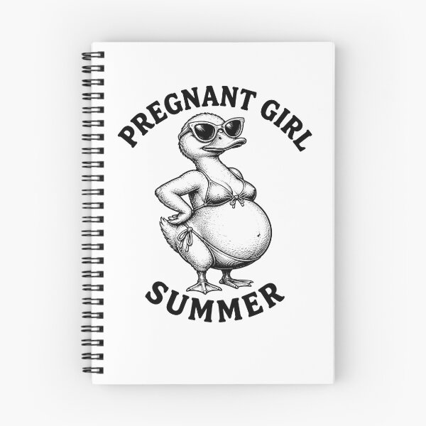 Item preview, Pregnant Girl Summer Beach Duck Funny Pregnancy Gear designed and sold by DynamicDesign.