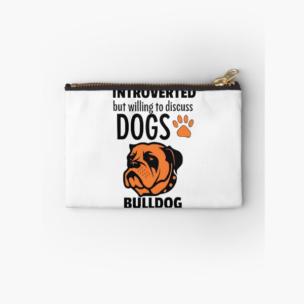 Item preview, Bulldog owners T-shirt Introverted But Willing to Discuss Dogs Bulldog T-Shirt Funny Bulldog Lover Shirt Dog Introvert Gift Cute Pet Graphic designed and sold by StranHabesre51.