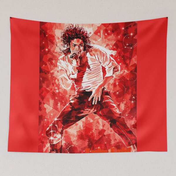 Item preview, Michael Jackson Graphic Design Red designed and sold by LuluLeb.