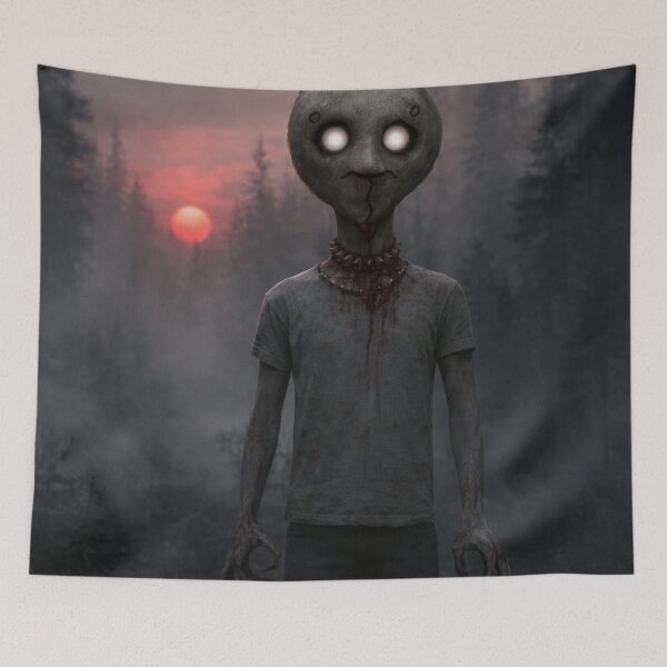 Item preview, Monster in a forest designed and sold by Lost Dream Art.
