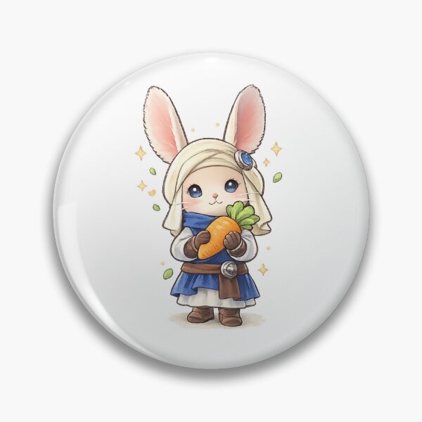 Item preview, Cute Loporrit & Carrot -- Final Fantasy XIV Endwalker designed and sold by AetherSupply.