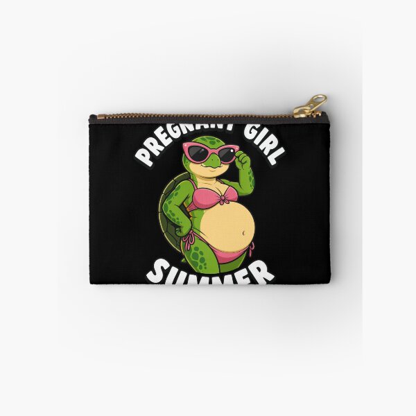 Item preview, Pregnant Girl Summer Beach Turtle Funny Pregnancy Gear designed and sold by DynamicDesign.