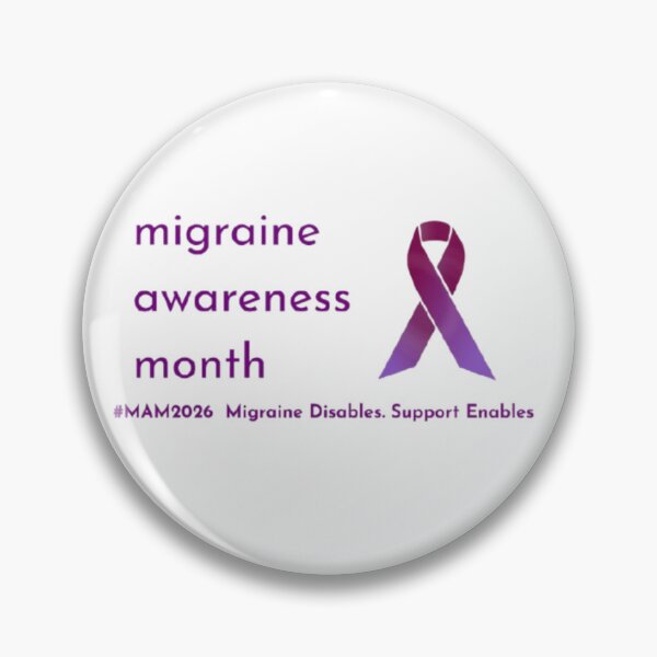 Item preview, MAM2026 migraine awareness month designed and sold by Migraine Australia.