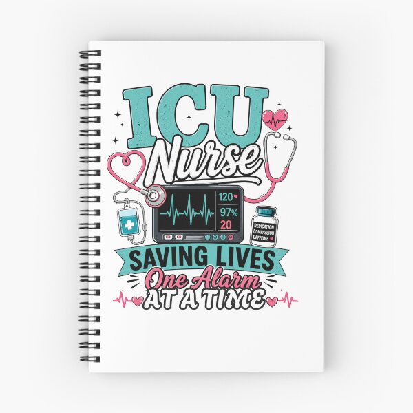 Item preview, ICU Nurse Saving Lives One Alarm At A Time Funny Nursing designed and sold by Nurse Craft Studio.