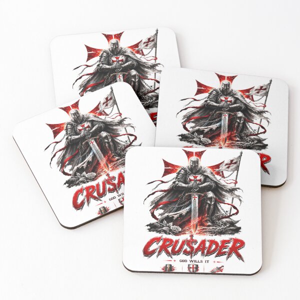 Item preview, Crusader God Wills It  designed and sold by KLERIKSTORE.