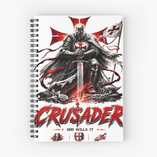 Item preview, Crusader God Wills It  designed and sold by KLERIKSTORE.