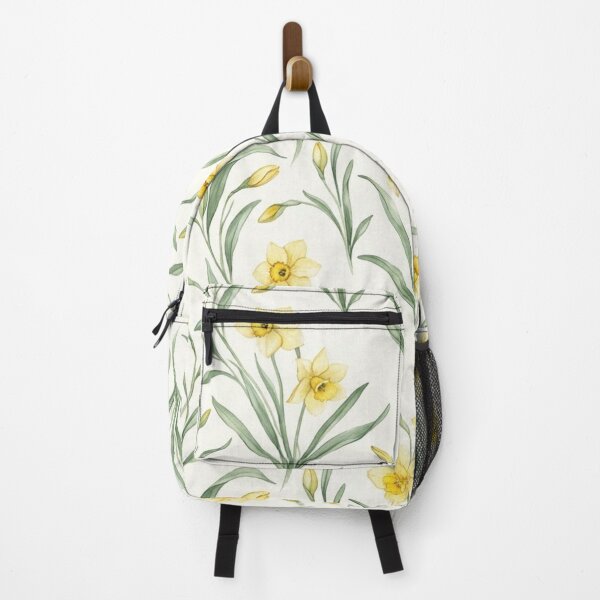 Item preview, Elegant Yellow Daffodil Floral Pattern designed and sold by weaveandwave.