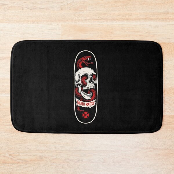 Item preview, Old School Skate Deck Art Skull Snake 80s Graphic Skateboard Tee Sticker Skater Gift designed and sold by sharifex.