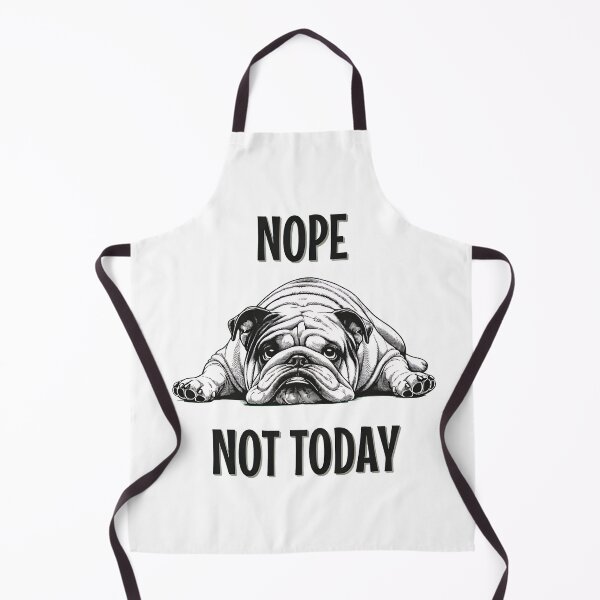 Item preview, Funny English Bulldog Shirt Nope Not Today Premium designed and sold by StranHabesre51.