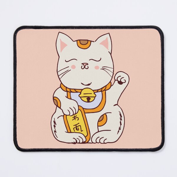 Item preview, Waving Lucky Cat designed and sold by LauraCoxArt.