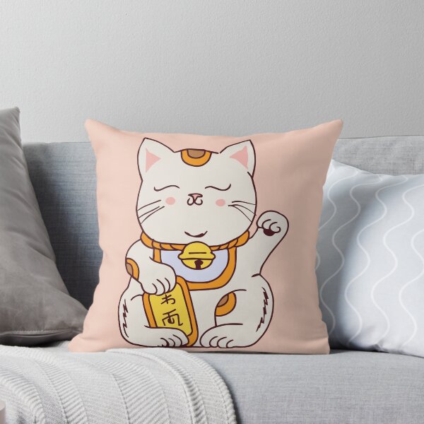 Item preview, Waving Lucky Cat designed and sold by LauraCoxArt.
