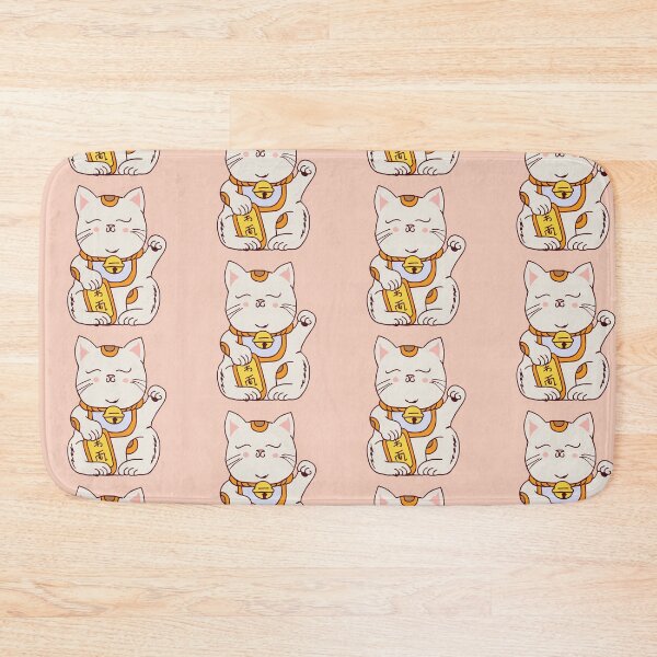 Item preview, Waving Lucky Cat designed and sold by LauraCoxArt.