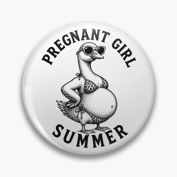 Item preview, Pregnant Girl Summer Beach Goose Funny Pregnancy Gear designed and sold by DynamicDesign.
