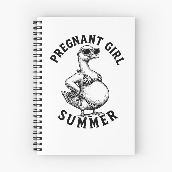 Item preview, Pregnant Girl Summer Beach Goose Funny Pregnancy Gear designed and sold by DynamicDesign.