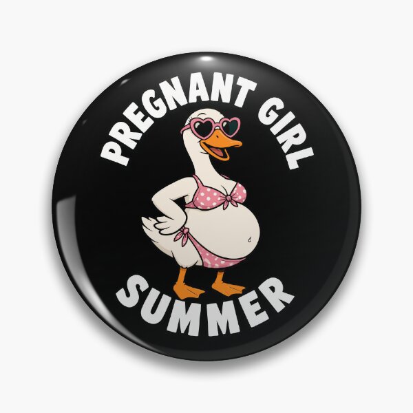 Item preview, Pregnant Girl Summer Beach Goose Funny Pregnancy Gear designed and sold by DynamicDesign.