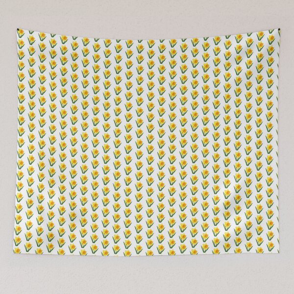 Item preview, Daffodil Flower Spring Floral Art designed and sold by PriyankaSonara.
