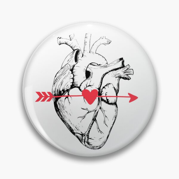 Item preview, Love Hurts (Anatomical Heart) designed and sold by Miho9999.