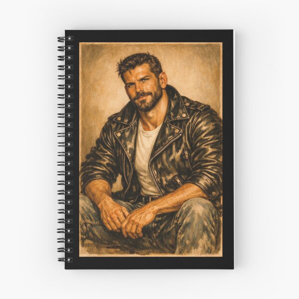 Artikelvorschau, Vintage Gay Leather Daddy Bear Cool Leder Pride Grafikdesign entworfen und verkauft von ItsAKinkThing.
