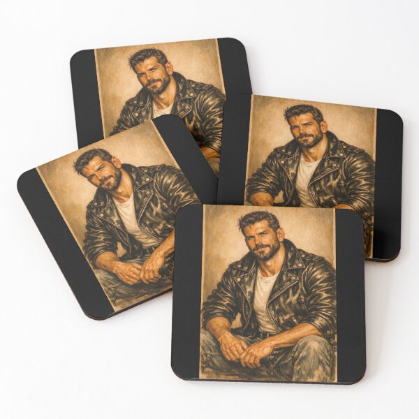 Item preview, Vintage Gay Leather Daddy Bear Cool Leder Pride Graphic Design designed and sold by ItsAKinkThing.