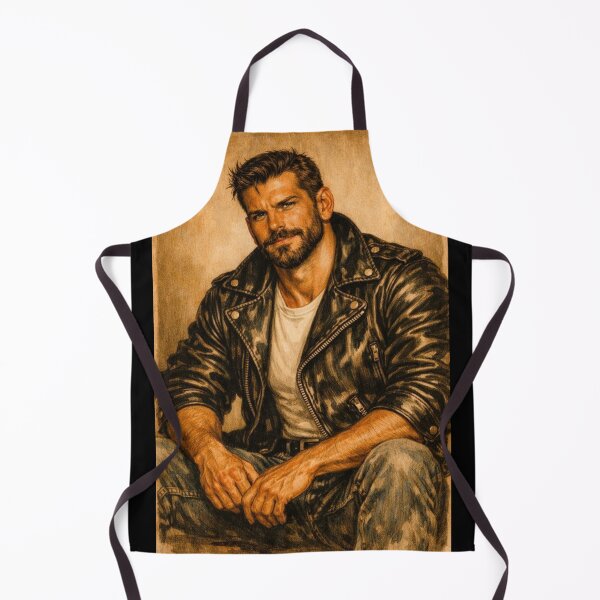 Item preview, Vintage Gay Leather Daddy Bear Cool Leder Pride Graphic Design designed and sold by ItsAKinkThing.