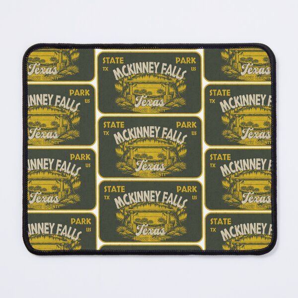 Item preview, McKinney Falls State Park, Travis County, Texas, badge design designed and sold by Wanderful-roads.