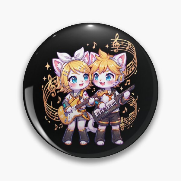 Item preview, rin and len Kagamine Kawaii Cat Cosplay parody 3 designed and sold by CuteKats.