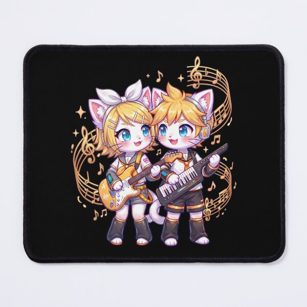 Item preview, rin and len Kagamine Kawaii Cat Cosplay parody 3 designed and sold by CuteKats.
