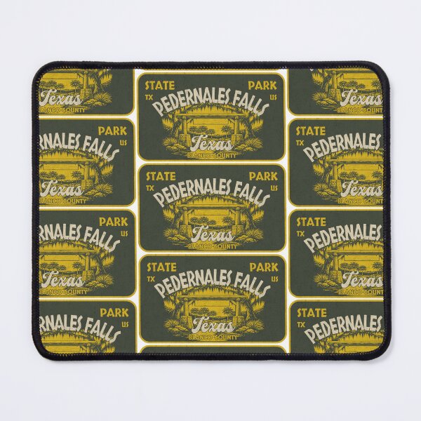 Item preview, Pedernales Falls State Park, Blanco County, Texas, badge design designed and sold by Wanderful-roads.