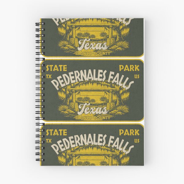 Item preview, Pedernales Falls State Park, Blanco County, Texas, badge design designed and sold by Wanderful-roads.
