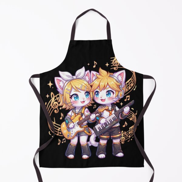 Item preview, rin and len Kagamine Kawaii Cat Cosplay parody 3 designed and sold by CuteKats.