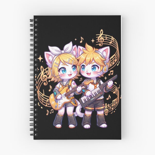 Item preview, rin and len Kagamine Kawaii Cat Cosplay parody 3 designed and sold by CuteKats.