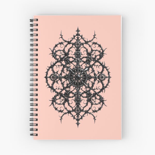 Item preview, Wrought-Iron Thorn Lattice | Gothic Victorian Lace Pattern & Steampunk Gear Art designed and sold by Studio77-Gothic.