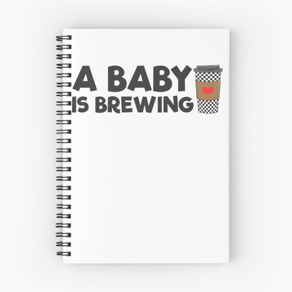 Item preview, Expecting Mother A Baby Is Brewing Coffee Funny Pregnancy Gear designed and sold by DynamicDesign.