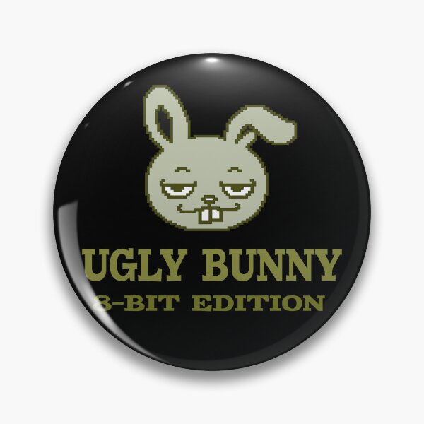 Item preview, 8-Bit Retro Gaming Pixel Bunny Oversized Hoodie RADUQ designed and sold by RADUQstudio.