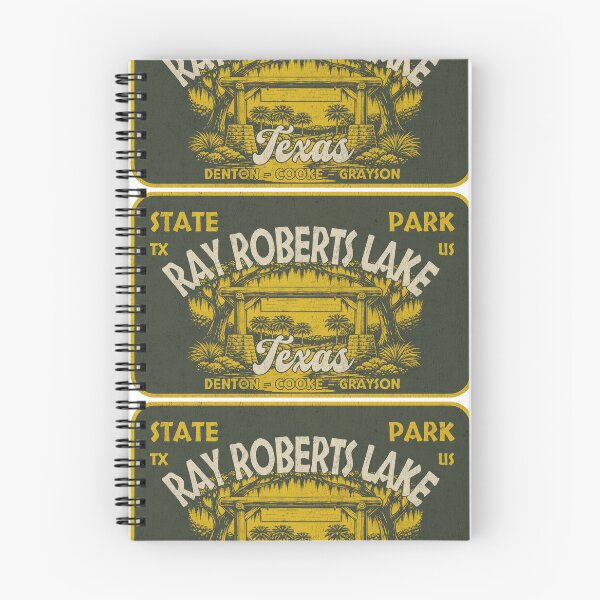 Item preview, Diseño de la insignia del Parque Estatal Ray Roberts Lake, Denton - Cooke - Grayson, Texas designed and sold by Wanderful-roads.