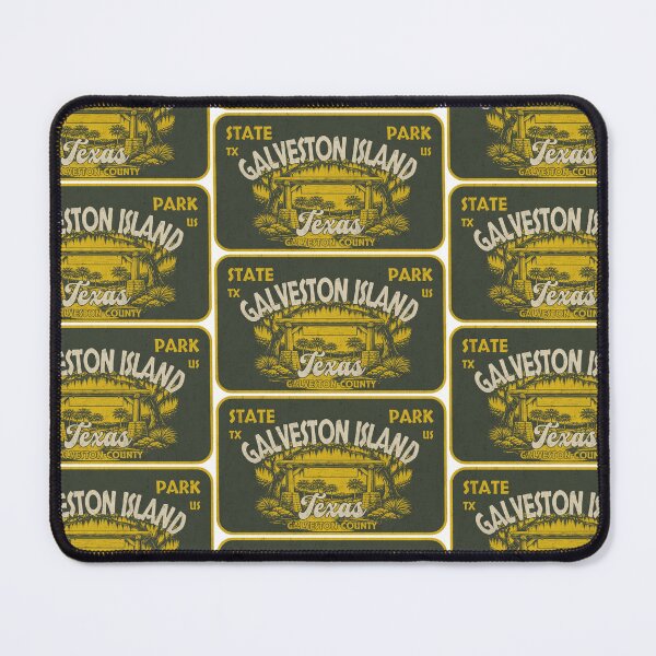 Item preview, Galveston Island State Park, Galveston County, Texas, badge design designed and sold by Wanderful-roads.