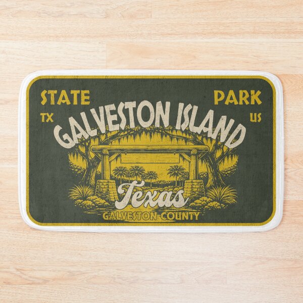 Item preview, Galveston Island State Park, Galveston County, Texas, badge design designed and sold by Wanderful-roads.