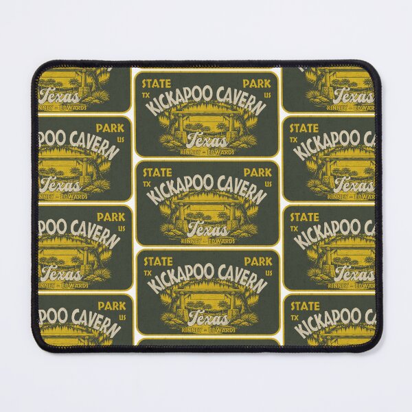 Item preview, Kickapoo Cavern State Park, Kinney - Edwards, Texas, badge design designed and sold by Wanderful-roads.