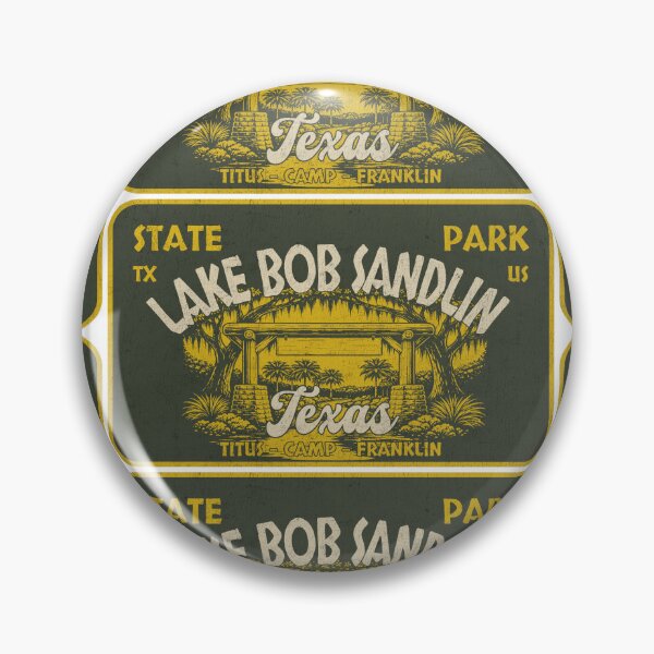 Item preview, Lake Bob Sandlin State Park, Titus - Camp - Franklin, Texas, badge design designed and sold by Wanderful-roads.