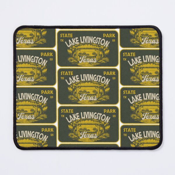 Item preview, Lake Livingston State Park, Polk County, Texas, badge design designed and sold by Wanderful-roads.