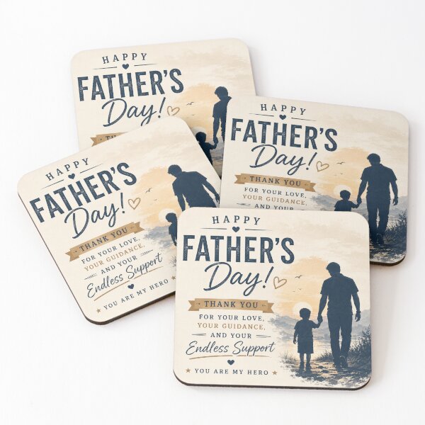Item preview, Happy Father’s Day Retro Design – Thank You Dad | Meaningful Family Appreciation Artwork designed and sold by WinterStorm01.