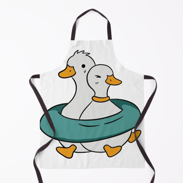 Item preview, Cute Ducks with Swim Ring Kawaii Illustration designed and sold by LYAN-STORE.