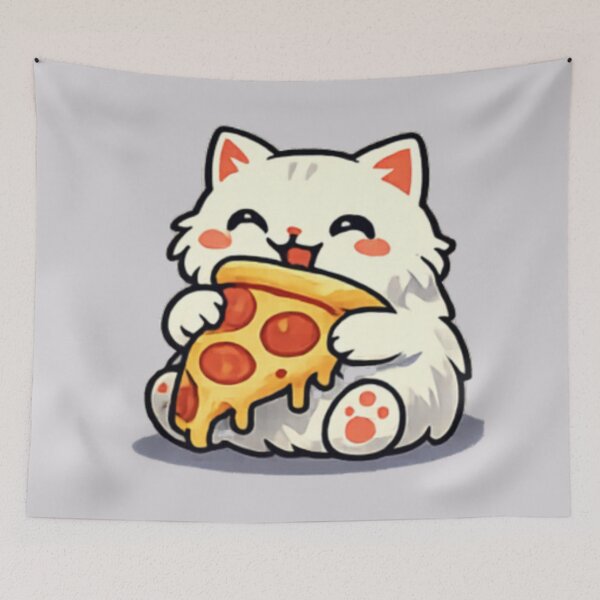 Item preview, Pizza Cat designed and sold by MellowMunchkins.