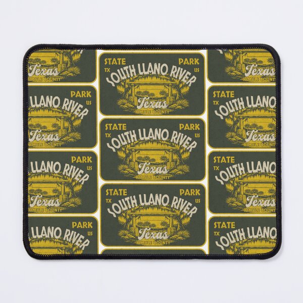 Item preview, South Llano River State Park, Kimble County, Texas, badge design designed and sold by Wanderful-roads.