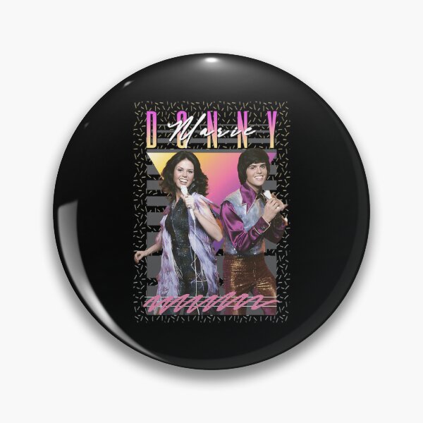 Item preview, Donny And Marie Osmond 80S Retro Aesthetic Fan Art designed and sold by Enl-Frisby-11.