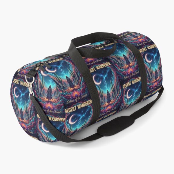 Item preview, Mystic Desert Wanderer – Cosmic Lotus Night designed and sold by Dogandesighn.